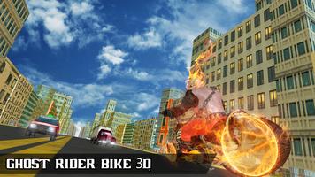 Superhero Fire Ghost Rider capture d'écran 1