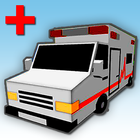 City Ambulance 3D icon