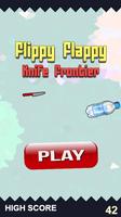 Flippy Flappy Knife Frontier Space Bottle Extreme capture d'écran 3