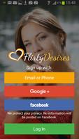 FlirtyDesires Flirt & Date App โปสเตอร์