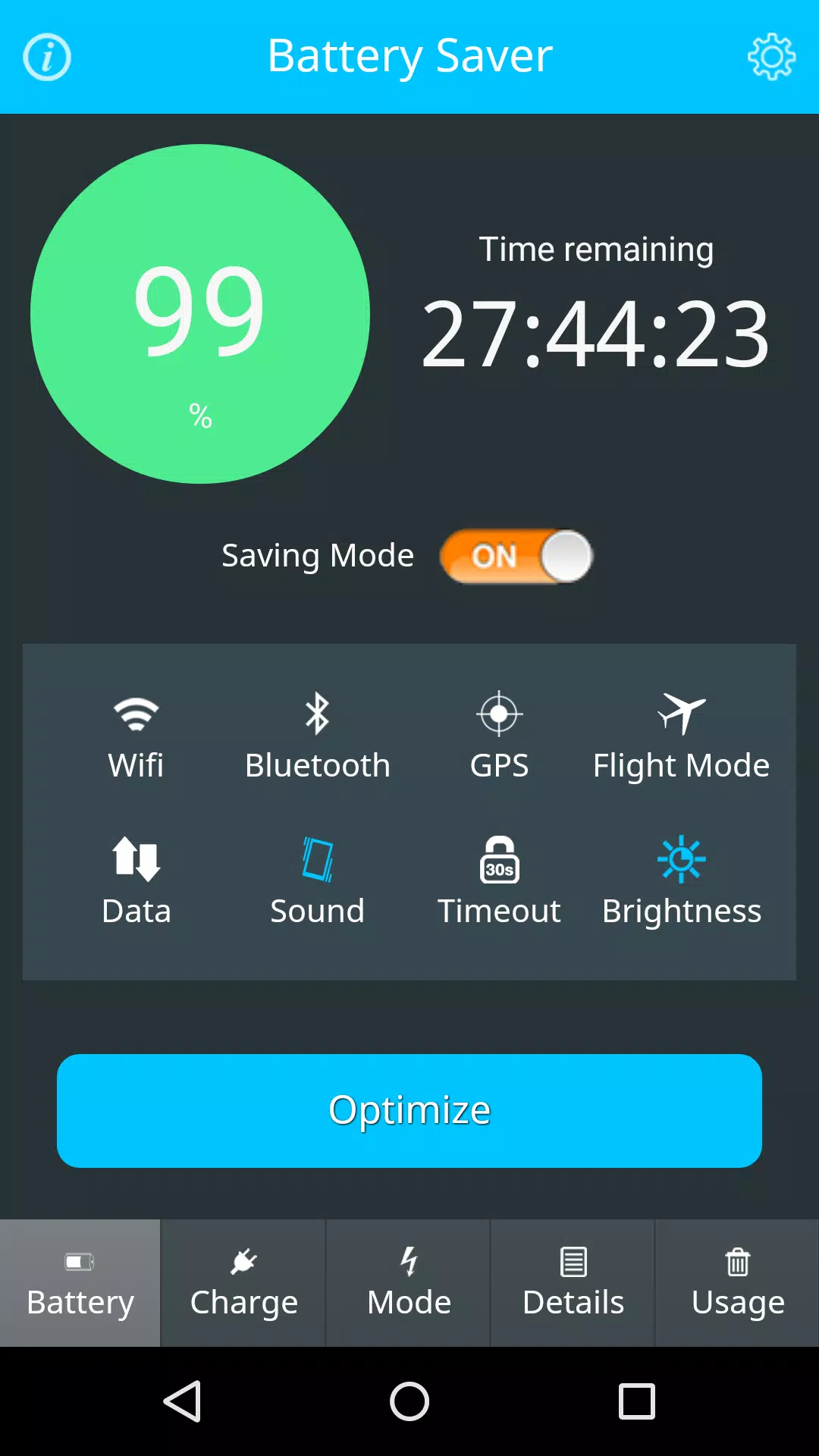 économiseur de batterie APK pour Android Télécharger
