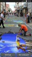 Floor Art 3D Affiche