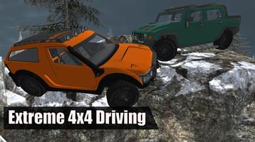 4x4 Off-Road Snow Driving poster