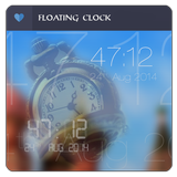 Floating Clock أيقونة
