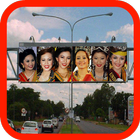 Billboard Frame Photo ikona