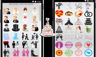 Wedding Fun Stickers capture d'écran 3