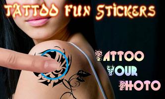 Tattoo Photo Stickers Affiche