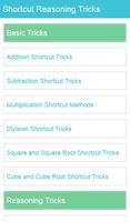 Aptitude Reasoning shortcut Tricks 포스터