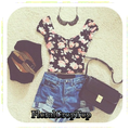 Floral Crop top