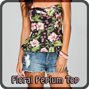 Floral Peplum Top APK