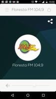 Rádio Floresta FM 104,9 海报