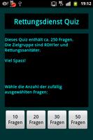 Rettungsdienst Quiz capture d'écran 2