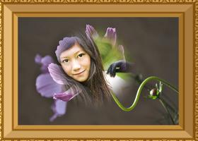 پوستر Flowers Photo Frame