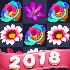 Скачать Flower Quest - Blossom Star Match 3 Blast Games APK