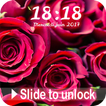 Roses Flowers Spring Lock Scre