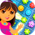 Flower Match 3 Garden Puzzle