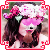 Flower Crown Stickers &amp; Frames icon