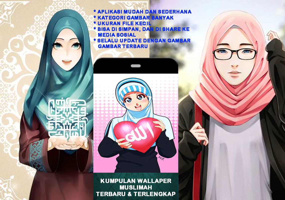  Gambar Wallpaper Wa Wanita Muslimah  Rino Gambar 