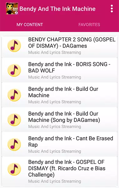 Bendy Ink MachineSongs Free APK for Android Download