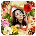 Flower Photo Frame آئیکن