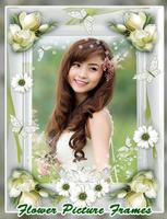 Flower Photo Frame Affiche