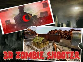 Zombie Shooter  For Dollars 3D الملصق