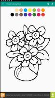 FLOWER Coloring Book Pages FREE اسکرین شاٹ 2