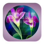 Flowers Keyboard Theme Emoji icône