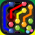 آیکون‌ Hexagon Flow Free