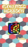 Hexagon Flow Free Plakat