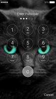 Cat Password Lock Screen capture d'écran 1