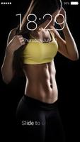 Fitness Girls Lock Screen screenshot 2