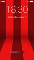 پوستر Red Lock Screen