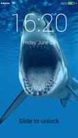 Great White Sharks Lock Screen Affiche