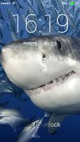 Great White Sharks Lock Screen capture d'écran 1