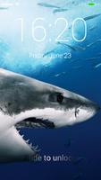 Great White Sharks Lock Screen capture d'écran 3