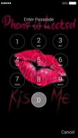 1 Schermata Kiss Me To Unlock Lock Screen