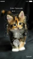Kitten Lock Screen captura de pantalla 3