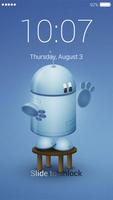 Robot Lock Screen plakat