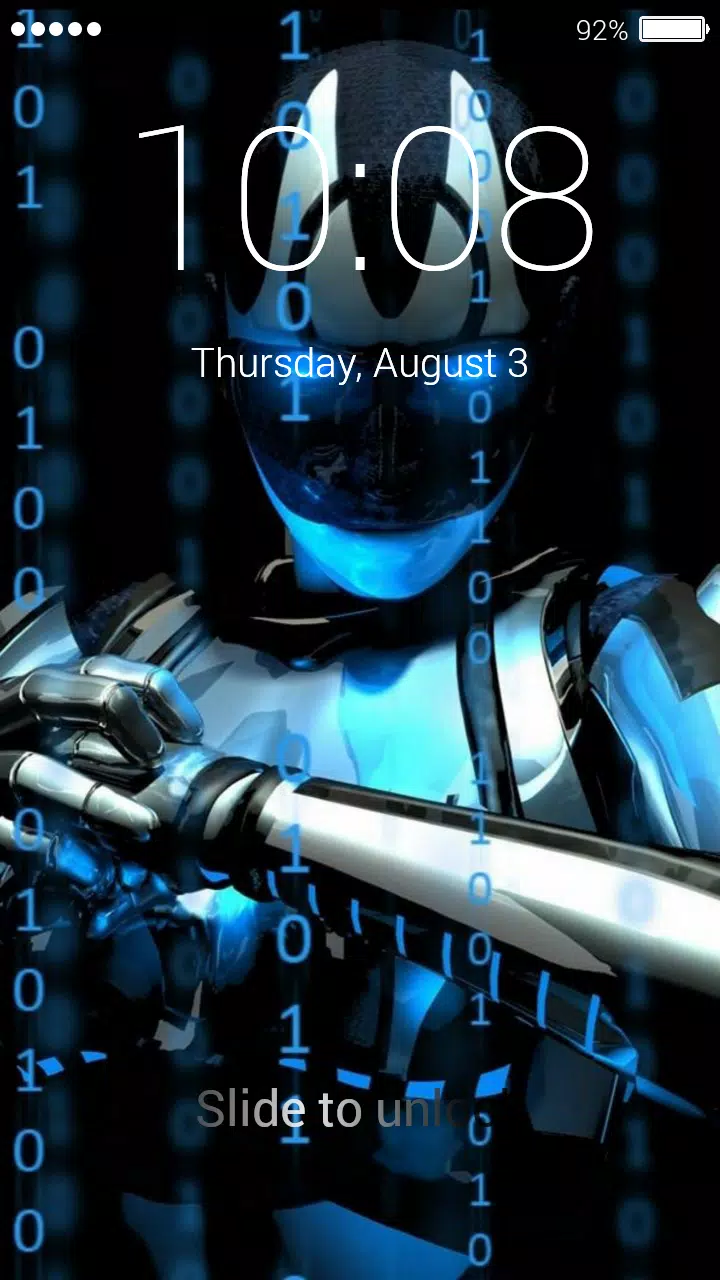 Cyborg Lock Screen Cyborg Pattern Passcode Keypad APK para Android -  Download