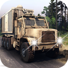Military Cargo Truck Drive icône
