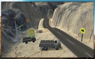 Military Cargo Truck Drive capture d'écran 3