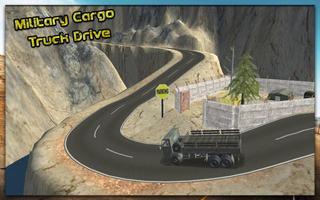 Military Cargo Truck Drive Affiche