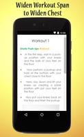 Men Chest Workout Guide capture d'écran 2