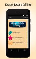 Recover Call Log History پوسٹر