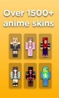 Anime Skins for Minecraft PE Cartaz