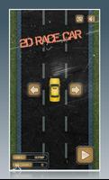 2D Race Car Affiche