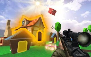 sniper balloon blast shooting game captura de pantalla 1