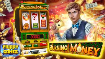 Casino Slots: Burning Money Affiche