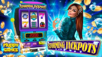 Casino Slots: Storming Jackpots Affiche